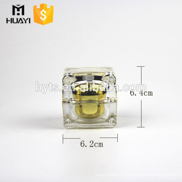 50g Luxus Acryl Kristall Kosmetik Gold Glas